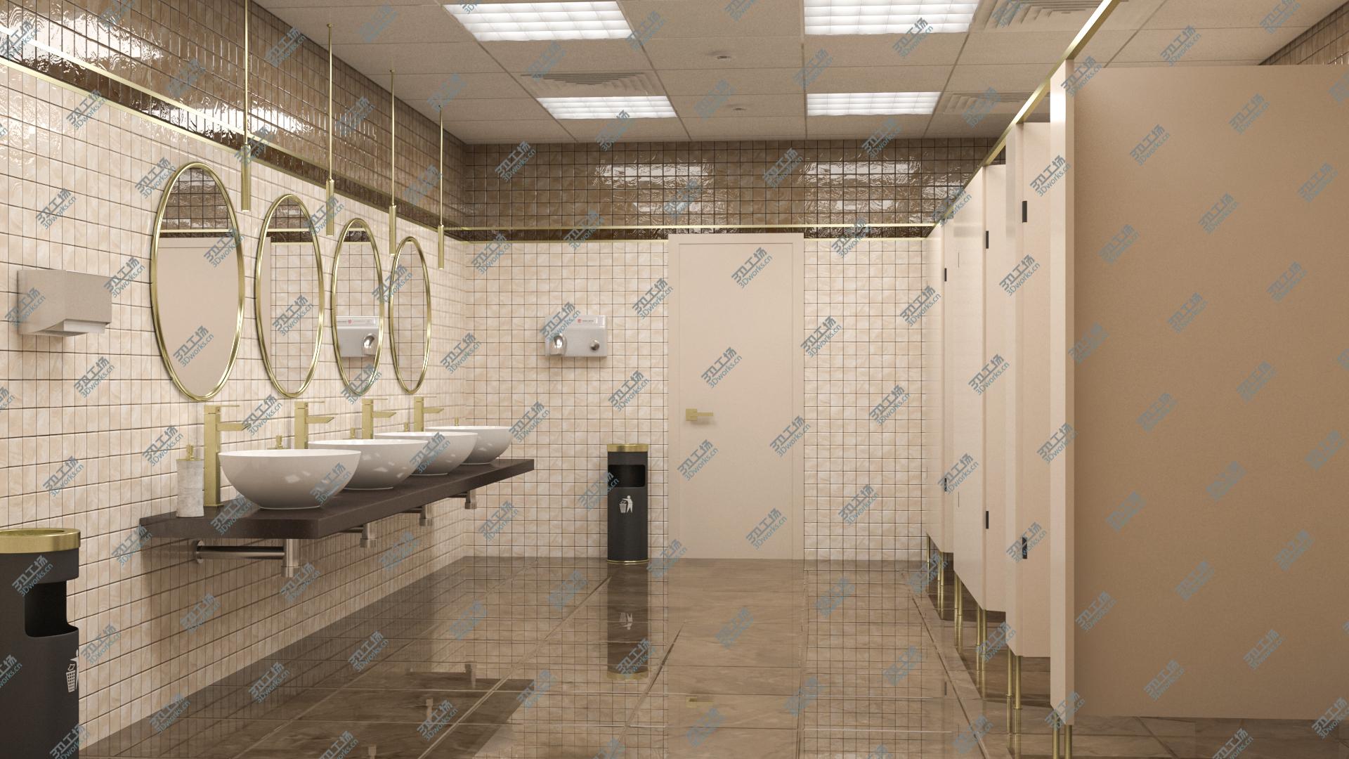 images/goods_img/2021040232/3D Public Bathroom Interior Scene/5.jpg